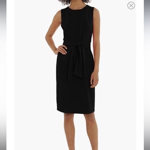 NWOT Maggy London Sleeveless Knee Length Black Dress Size 18